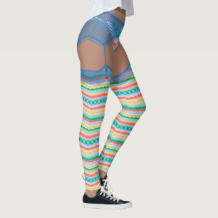 Pantalon drôle de Legging de costume de Pâques de