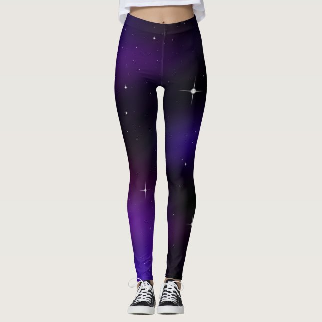 Pantalon spatial - Leggings Spacescape amusants (Devant)
