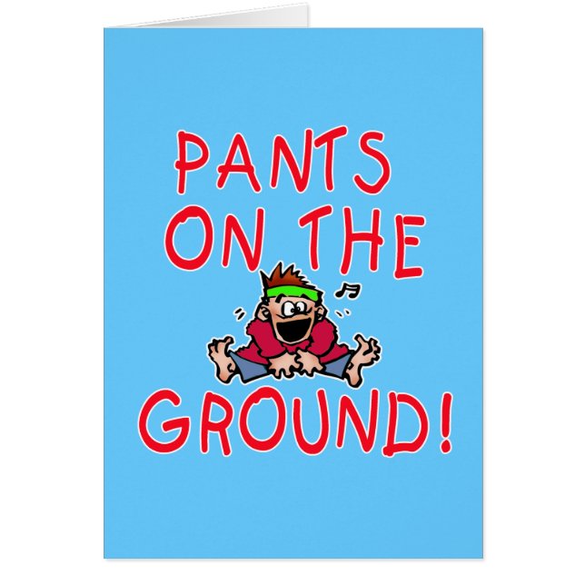Pantalon sur le T-shirt et l'habillement moulus (Devant)