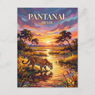Pantanal Brasilien Postkarte