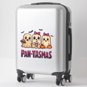 Pantasmas Funny Ghost Groovy Retro Halloween Aufkleber