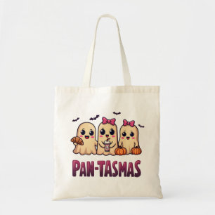 Pantasmas Funny Ghost Groovy Retro Halloween Tragetasche