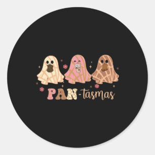 Pantasmas Ghost Conchas mexikanisches Halloween Runder Aufkleber