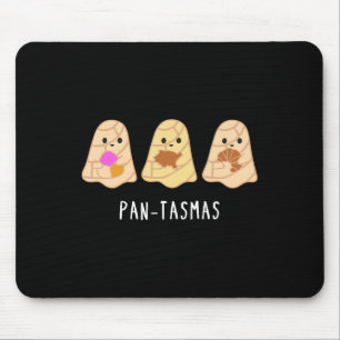 Pantasmas Ghost Funny Spooky Conchas Mexican Ghost Mousepad