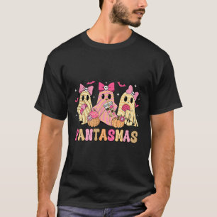 Pantasmas Ghost Funny Spooky Conchas Mexican Hallo T-Shirt