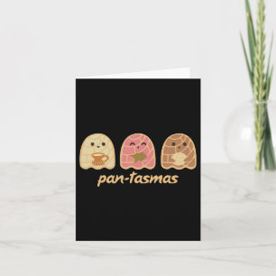 Pantasmas Ghost T-Shirt Süßer Geist Herbst für Fra Karte