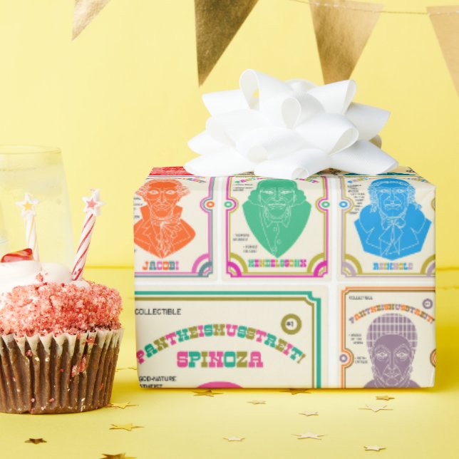 Pantheismus-Card-Set Geschenkpapier (Geburtstagsparty)