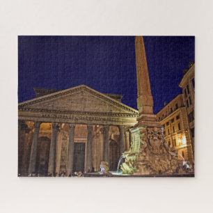 Pantheon by Night - Rom, Italien - 16x20 - 520 Stk