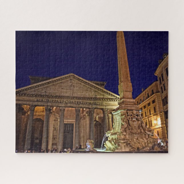 Pantheon by Night - Rom, Italien - 16x20 - 520 Stk (Horizontal)