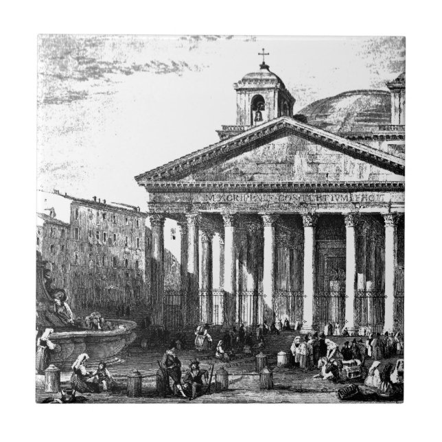 Pantheon Fliese (Vorderseite)