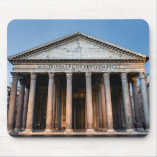 Pantheon, Heiliger Tempel im Morgengrauen - Rom, I Mousepad