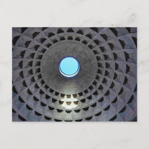 Pantheon-Kuppel Innenraum - Rom, Italien Postkarte