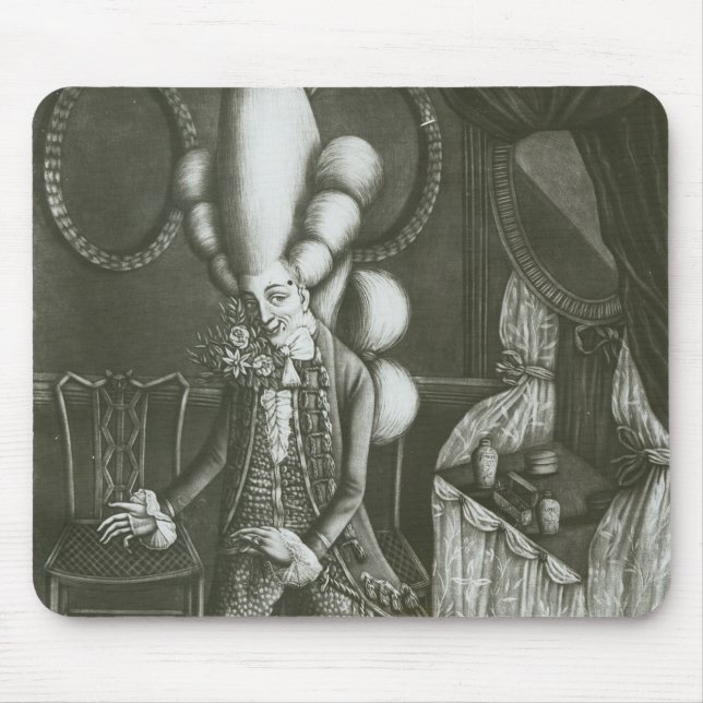 Pantheon-Makkaroni, 1773 Mousepad (Vorne)