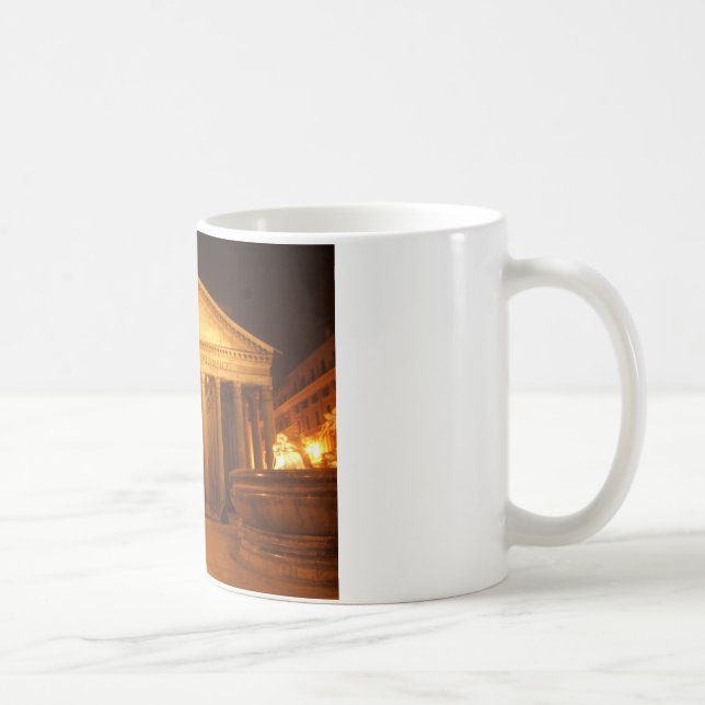 Pantheon nachts kaffeetasse (Rechts)