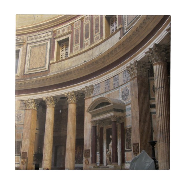 Pantheon, Rom, Italien Fliese (Vorderseite)