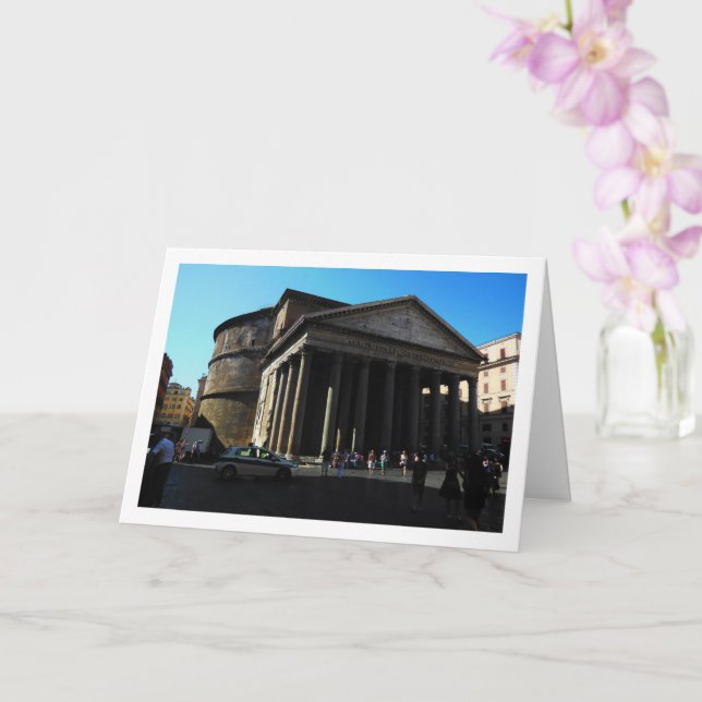Pantheon, Rom, Italien Karte (Orchidee)
