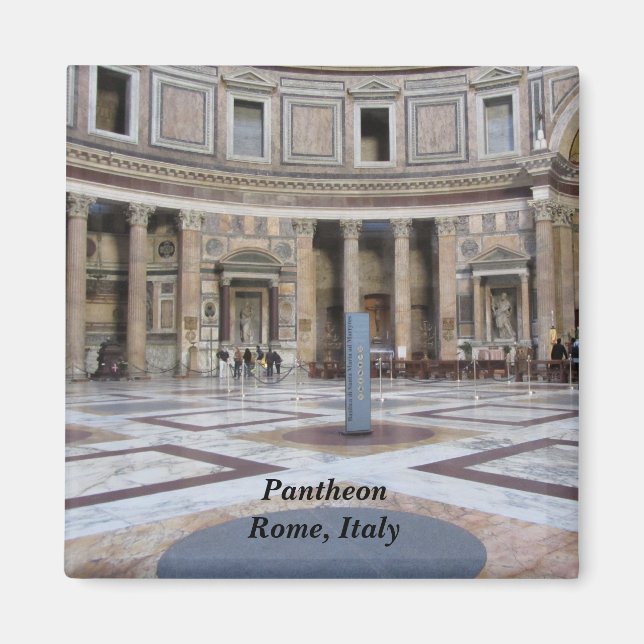 Pantheon, Rom, Italien Magnet (Vorne)