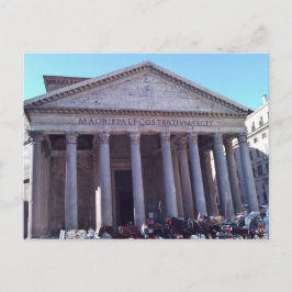 Pantheon, Rom, Italien Postkarte