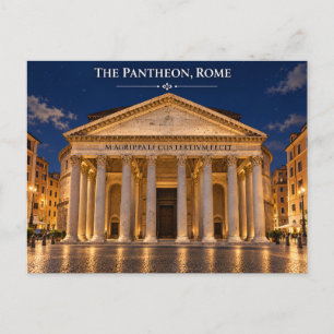 Pantheon Rom Italien Postkarte