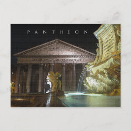 Pantheon, Rom. Postkarte