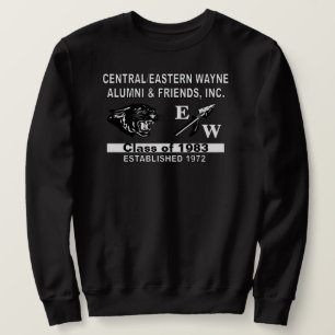 Panther and EW Black Sweatshirt