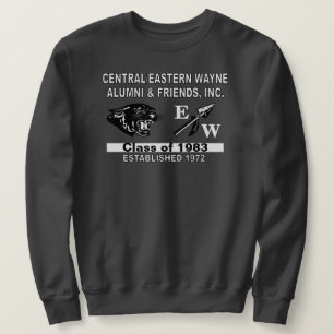 Panther and EW Dark Gray Sweatshirt