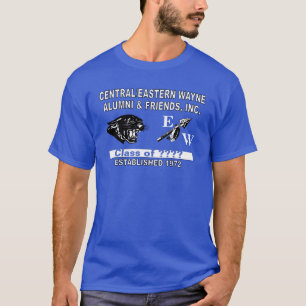 Panther and Trending EW Deep Royal Blue T-Shirt