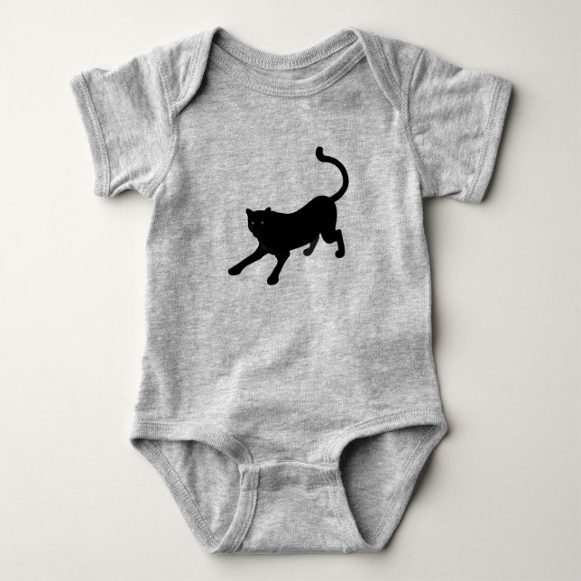 Panther Baby Bodysuit Baby Strampler (Vorderseite)
