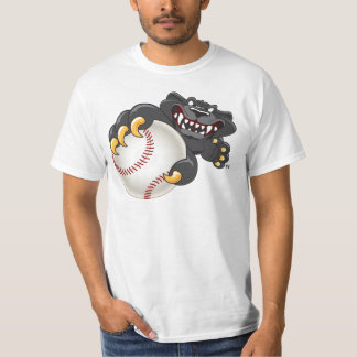 Panther-Baseball-Maskottchen T-Shirt