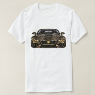 Panther Black Performance Coupe—BV-JPB Frontansich T-Shirt