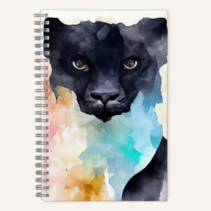 Panther Black Wild Animal Nature Notizbuch