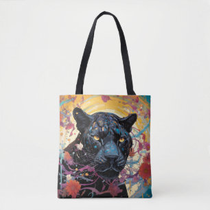Panther Colorful Animal Verzauberung Tasche