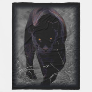 Panther-Decke Fleecedecke