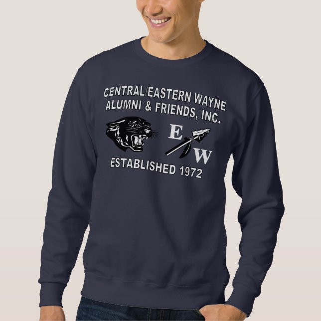 Panther et Sweatshirt bleu de la marine américaine (Devant)