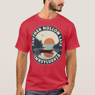 Panther Hollow Lake Pennsylvania Sunset T-Shirt
