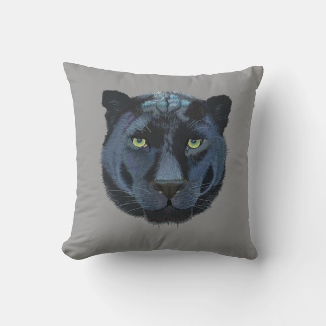 Panther Kissen (Vorderseite)