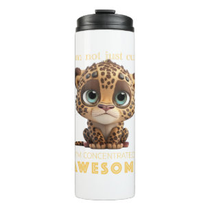 Panther konzentrierte Phantastische Niedlich Adora Thermosbecher