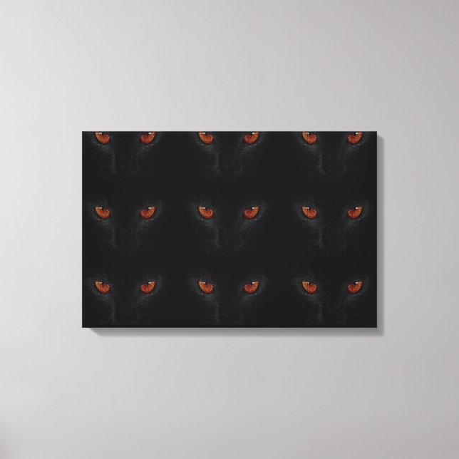 panther leinwanddruck (Vorderseite)