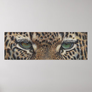 Panther Leoparden Poster