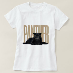 Panther Luxus-Wildlife-Editorialgrafik T-Shirt