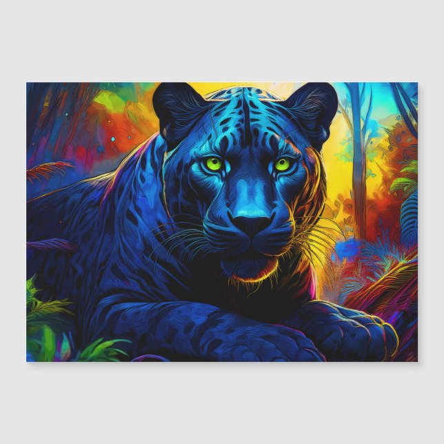 Panther Magnetkarte (Vorderseite)