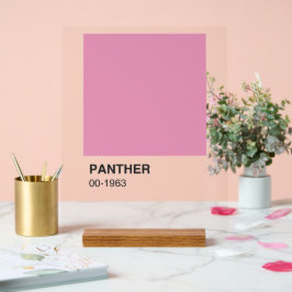 Panther Movie Pink - Arrière - plan clair