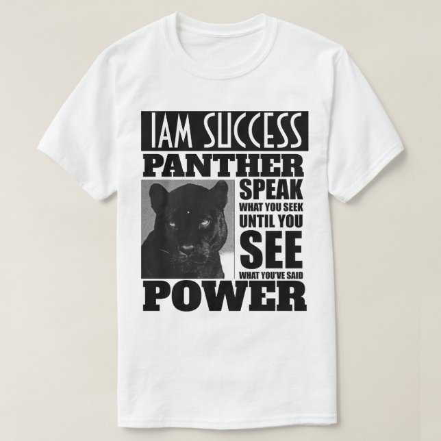 PANTHER POWER T-Shirt (Design vorne)