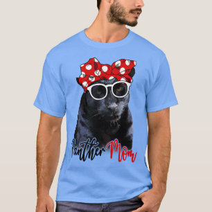 Panther-Shirt Panther-Mama-Bandana T-Shirt