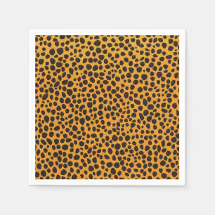 Panther Spots Tierhautmuster Serviette