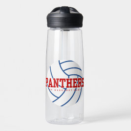 Panther Volleyball Wasserflasche Trinkflasche