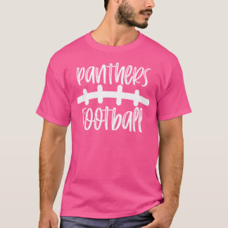 Panthers Football School Spirit Team Mascot Spiel  T-Shirt
