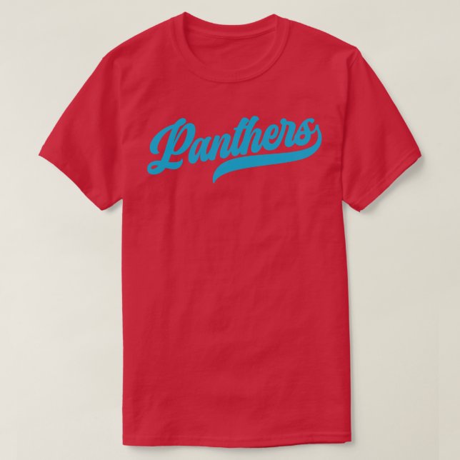 Panthers Retro olina Panthers T-Shirt (Design vorne)