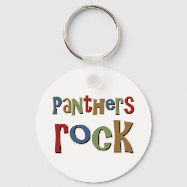 Panthers Rock Schlüsselanhänger (Vorderseite)