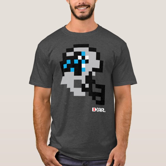 Panthers Tecmo Bowl Helmet T - Shirt (Vorderseite)